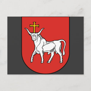Cartão Postal Cidade de Kaunas, Lituânia