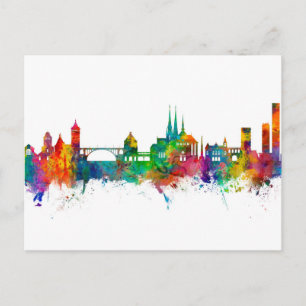 Cartão Postal Cidade de Luxemburgo - Skyline