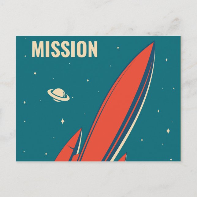 Cartão Postal Cidade de Marte (Frente)