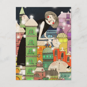 Cartão Postal Cidade de Moldy 2013