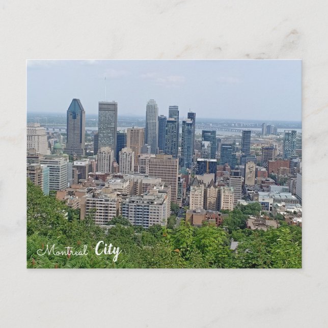 Cartão Postal cidade de Montreal (Frente)