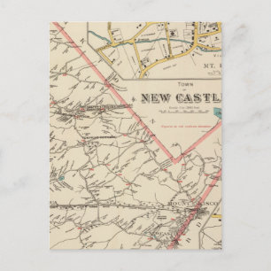 Cartão Postal Cidade de New Castle