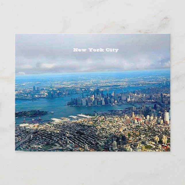 Cartão Postal Cidade de Nova York  (Frente)