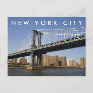 Cartão Postal Cidade de Nova York   Obrigado