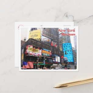 Cartão Postal Cidade de Nova York - Praça do Tempo - Estados Uni