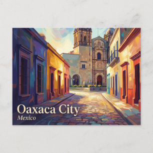 Cartão Postal Cidade de Oaxaca México