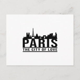 Cartão Postal Cidade de Paris, França, Cidade da Cidade do Cabo