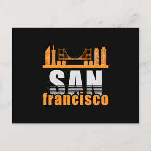 Cartão Postal Cidade de São Francisco, EUA, Cidade de Skyline, I