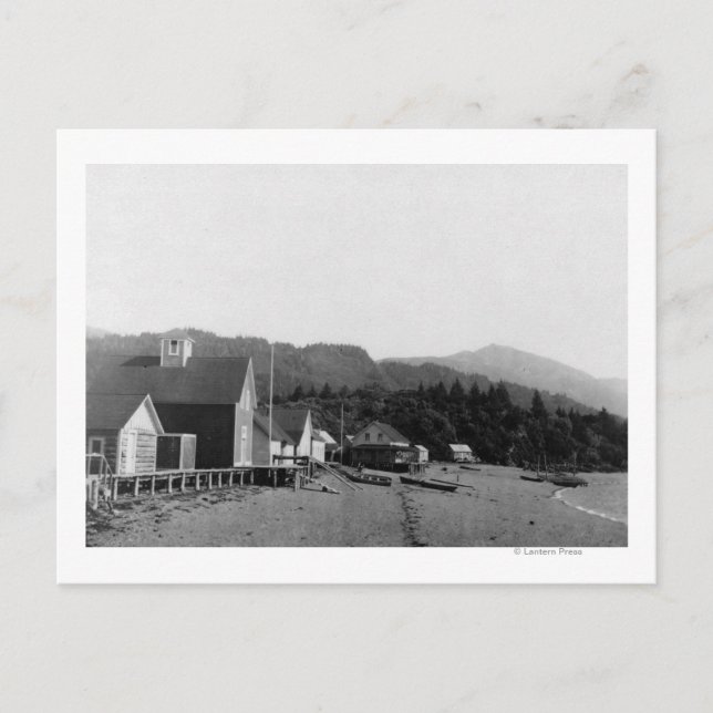 Cartão Postal Cidade de Seldovia, Alaska Photoógrafo (Frente)