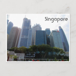 Cartão Postal cidade de singapura