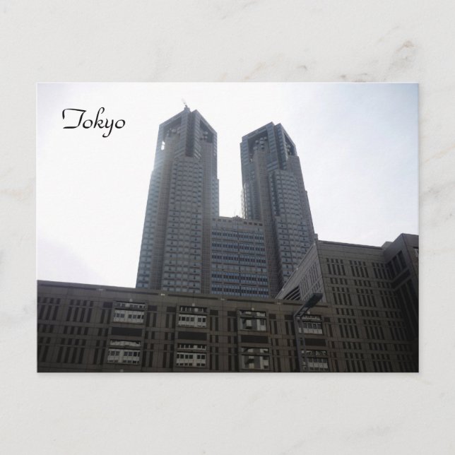 Cartão Postal cidade de Tóquio (Frente)