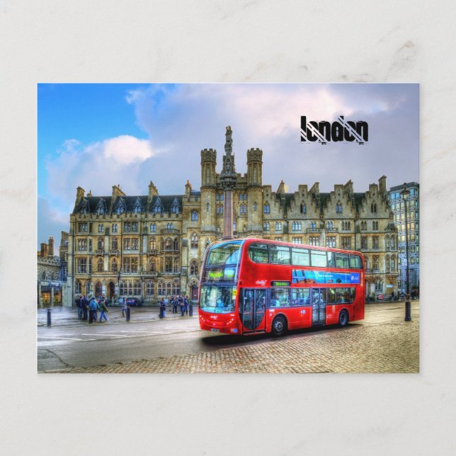 Cartão Postal Cidade de Westminster, Londres (Frente)
