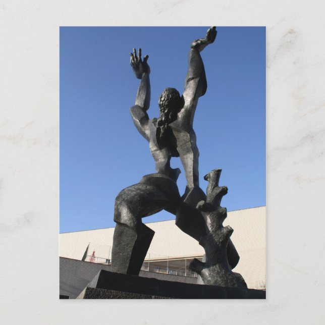 Cartão Postal Cidade destruída (Frente)