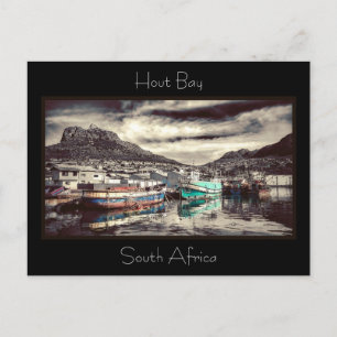 Cartão Postal Cidade do Cabo Hout Bay África do Sul Porto