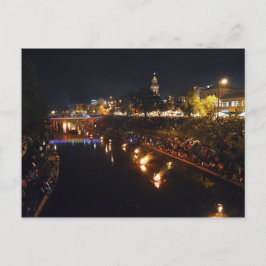 Cartão Postal Cidade do Kansas do WaterFire