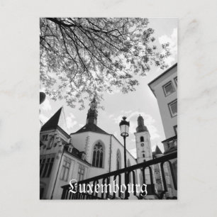 Cartão Postal cidade do Luxemburgo