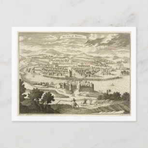 Cartão Postal Cidade do México, 1723 (gravura)