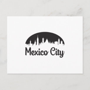 Cartão Postal Cidade do México - Cidade do México - Skyline Tr