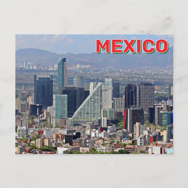 Cartão Postal Cidade do México, México (Frente)