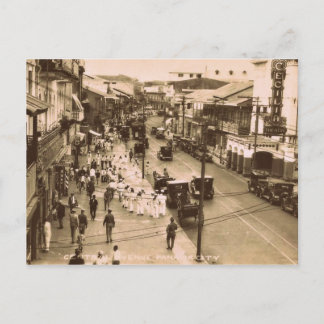 Cartão Postal Cidade do Panamá, Panamá, por volta de 1944