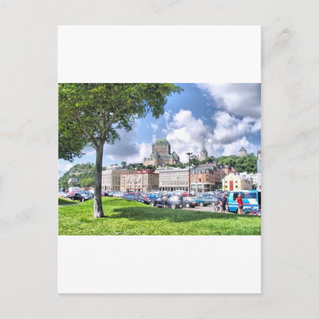 Cartão Postal Cidade do Quebec (Frente)