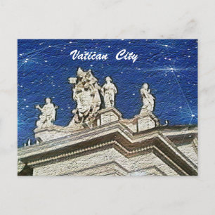 cartão postal Cidade do vaticano