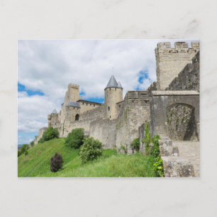 Cartão Postal Cidade Fortificada De Carcassonne
