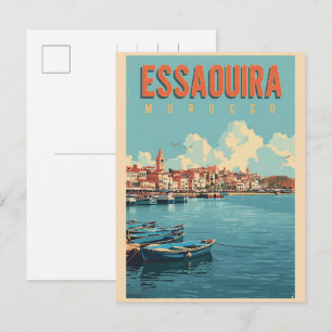 Cartão Postal CIDADE HISTÓRICA DE ESSAOUIRA medina Marrocos viag