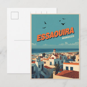 Cartão Postal CIDADE HISTÓRICA DE ESSAOUIRA medina Marrocos viag