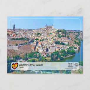 Cartão Postal Cidade Histórica de Toledo da UNESCO