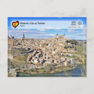 Cartão Postal Cidade Histórica de Toledo da UNESCO