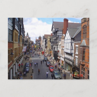 Cartão Postal Cidade Inglesa de Chester