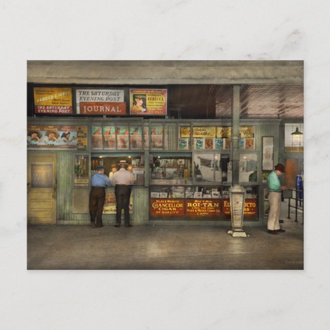 Cartão Postal Cidade - Oklahoma OK - Uma revista para carona par (Frente)