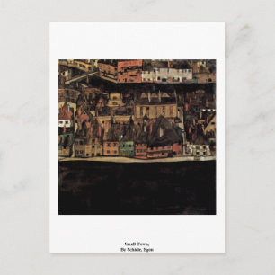 Cartão Postal Cidade Pequena, Por Schiele, Egon