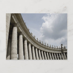 Cartão Postal Cidade vaticano é um estado da cidade que entrou