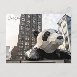 Cartão Postal Cidade viagens vintage de Chengdu China Oriental