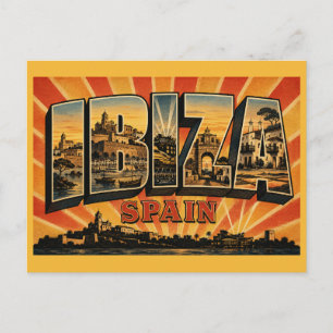 Cartão Postal Cidadela Dalt Vila Ibiza Espanha