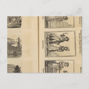 Cartão Postal Cidades, fantasias