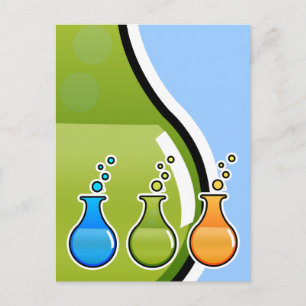Cartão Postal Ciência