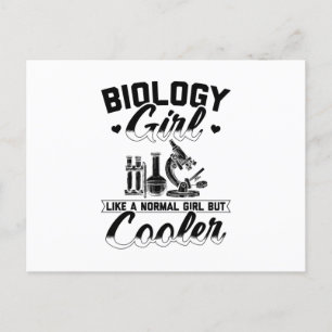 Cartão Postal Ciência da Biologia Presente no Estudo de Labora