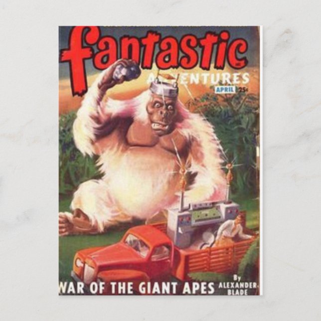 Cartão Postal Ciência Fantástica 6 (Frente)