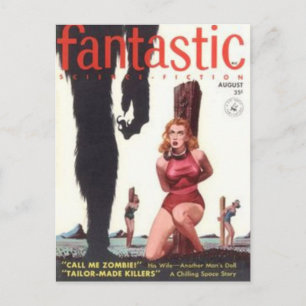 Cartão Postal Ciência Fantástica 6
