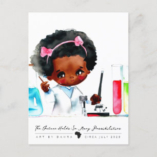 Cartão Postal Cientista