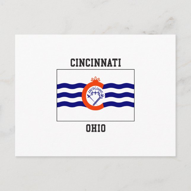 Cartão Postal Cincinnati Ohio (Frente)