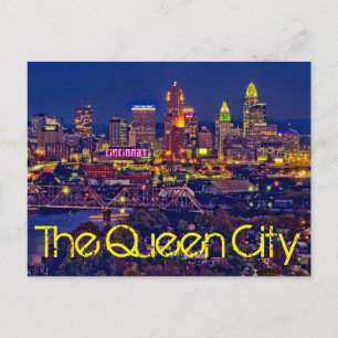 Cartão Postal Cincinnati, Ohio, A Cidade Rainha