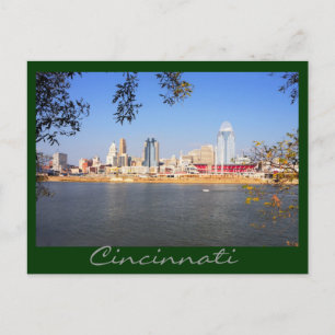 Cartão Postal Cincinnati, Ohio, a Rainha da Cidade