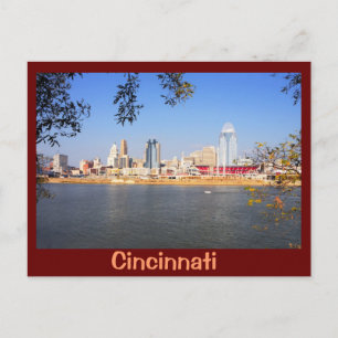 Cartão Postal Cincinnati, Ohio, a Rainha da Cidade
