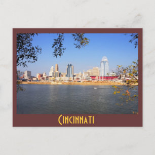 Cartão Postal Cincinnati, Ohio, a Rainha da Cidade