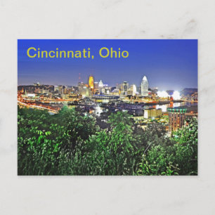 Cartão Postal Cincinnati, Ohio, EUA