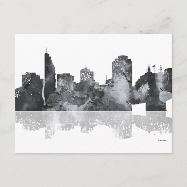 Cartão Postal Cincinnati, Ohio Skyline (Frente)